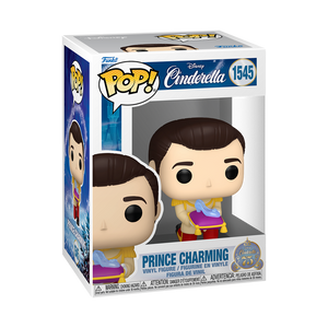 Funko Pop! Disney Cinderella 75th Anniversary Prince Charming Figure #1545!