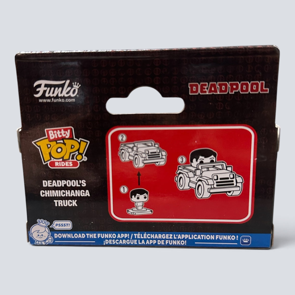 Funko Bitty POP! Rides Marvel Deadpool's Chimichanga Truck