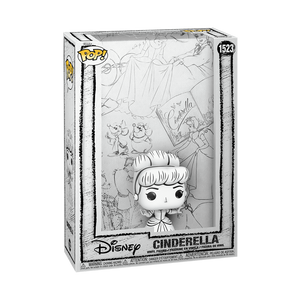 Funko POP! Disney Classics Art Cover Cinderella Sketched Figure #1523!