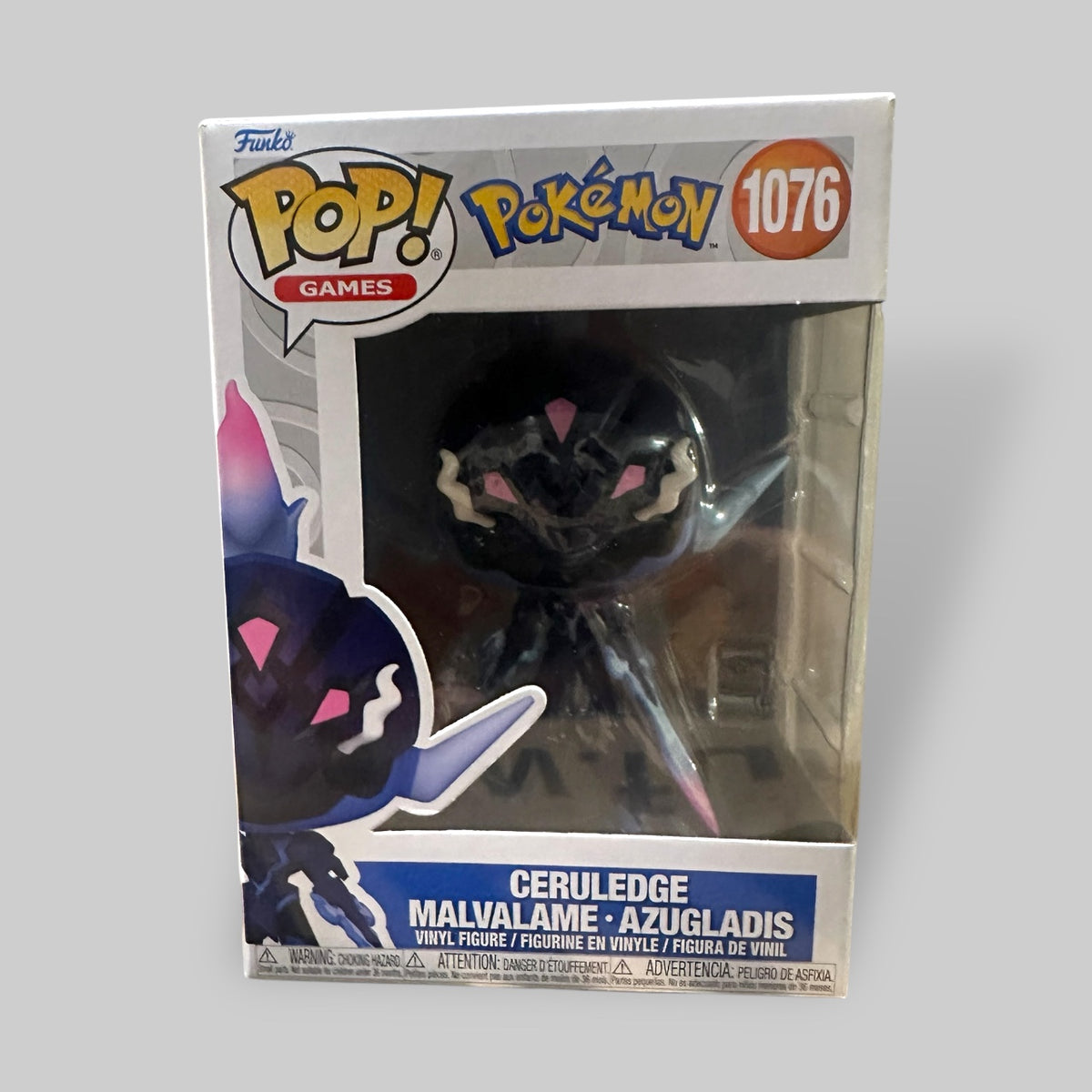 Funko POP! Pokemon Ceruledge Figure #1076!