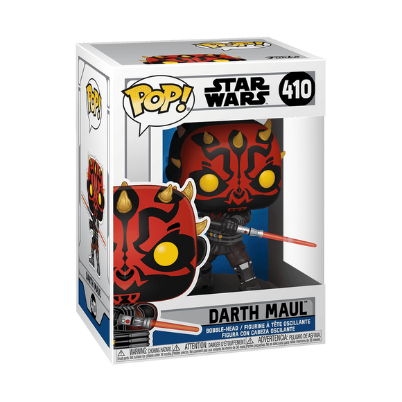 Funko POP! Star Wars The Clone Wars Darth Maul Figure #410!