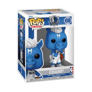 Funko POP! NBA Mascots Dallas Mavericks Champ Figure #08!