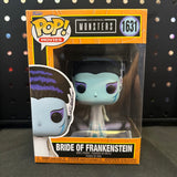 Funko POP! Horror Universal Monsters Bride of Frankenstein Figure #1631!