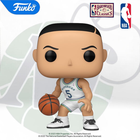 Funko POP! NBA Legends Jason Kidd Rookie Dallas Mavericks Figure #195!