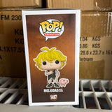 Funko POP! Anime Seven Deadly Sins - Meliodas with Hawk Figure #1497!