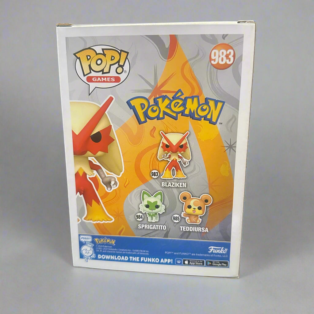 Funko POP! Pokemon Blaziken Figure #983!