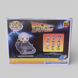 Funko Pop! Rides Back to the Future Doc with Time Machine #133!