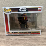 Funko Pop! Star Wars Episode I - Darth Maul on Bloodfin Speeder #705