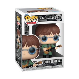 Funko POP! Rocks John Lennon with Military Jacket Music Figure #247!