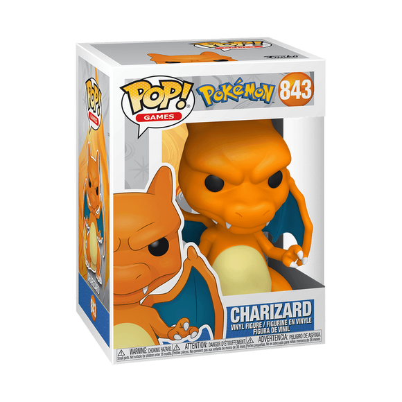 Funko POP! Pokemon Charizard Figure #843!