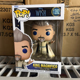 Funko POP! Disney Wish - King Magnifico Figure #1392