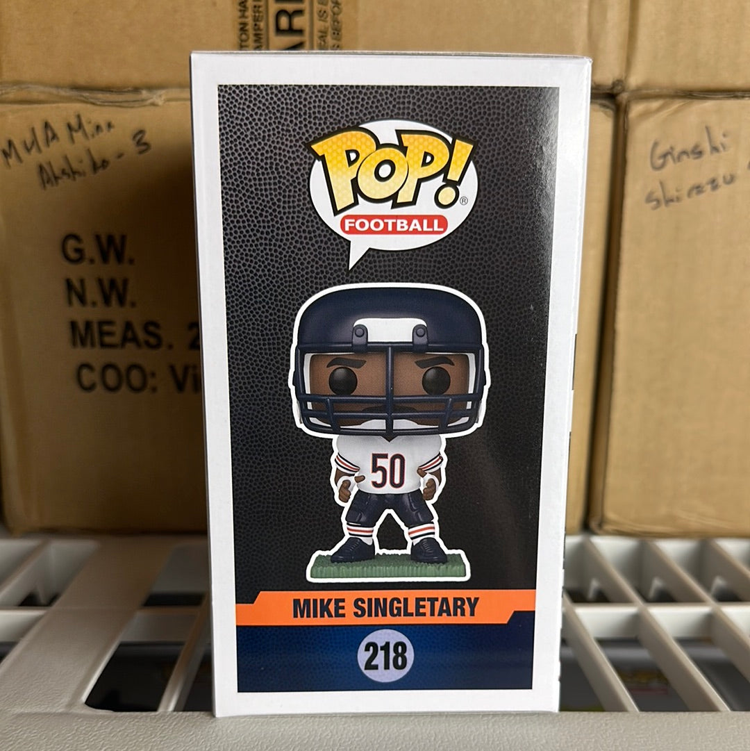Funko POP! NFL Legends Mike Singletary Chicago Bears Figure #218!