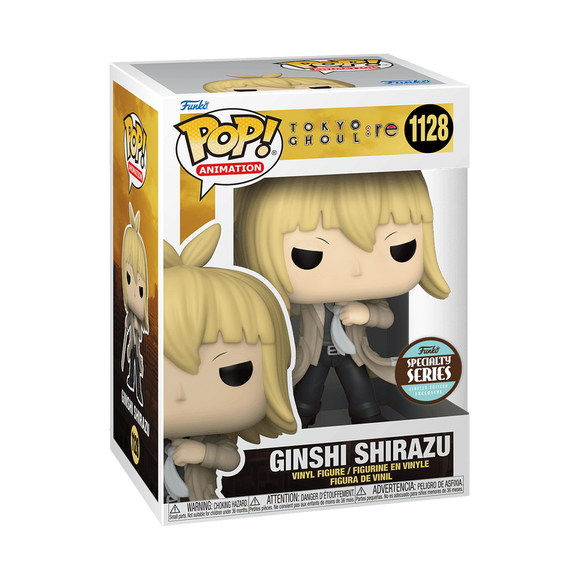 Funko POP! Anime Tokyo Ghoul:Re Ginshi Shirazu Specialty Series Exclusive Figure #1128!