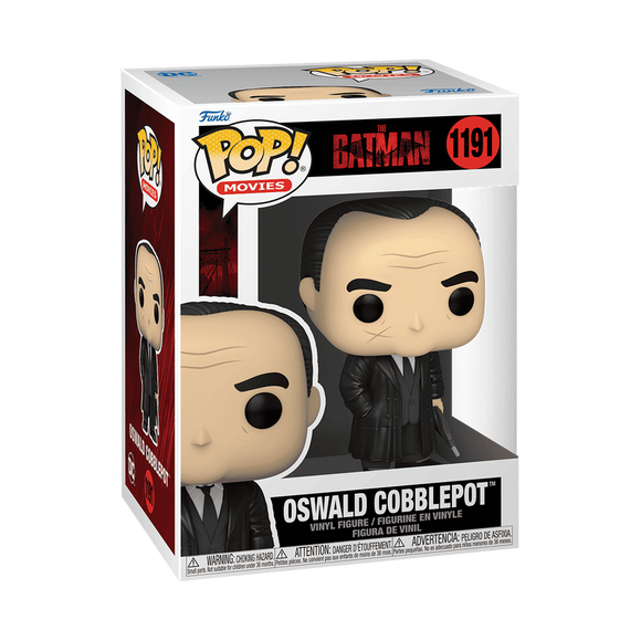 Funko POP! The Batman Penguin Oswald Cobblepot Figure #1191!
