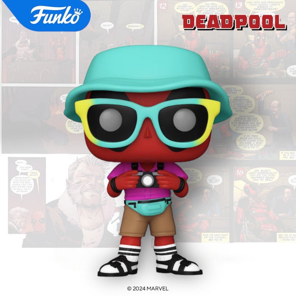 Funko POP! Marvel Deadpool Parody - Tourist Deadpool #1345!
