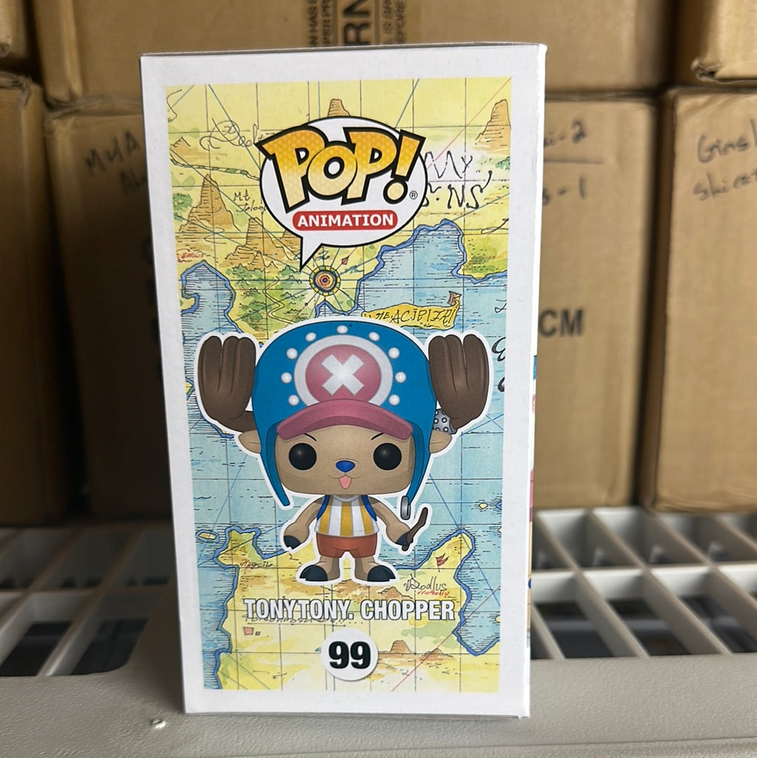 One Piece - Tonytony. Chopper Flocked - figurine POP 99 POP! Animation