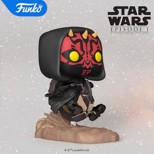 Funko Pop! Star Wars Episode I - Darth Maul on Bloodfin Speeder #705