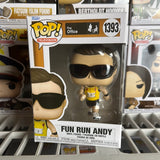 Funko POP! The Office Fun Run Andy Figure #1393!