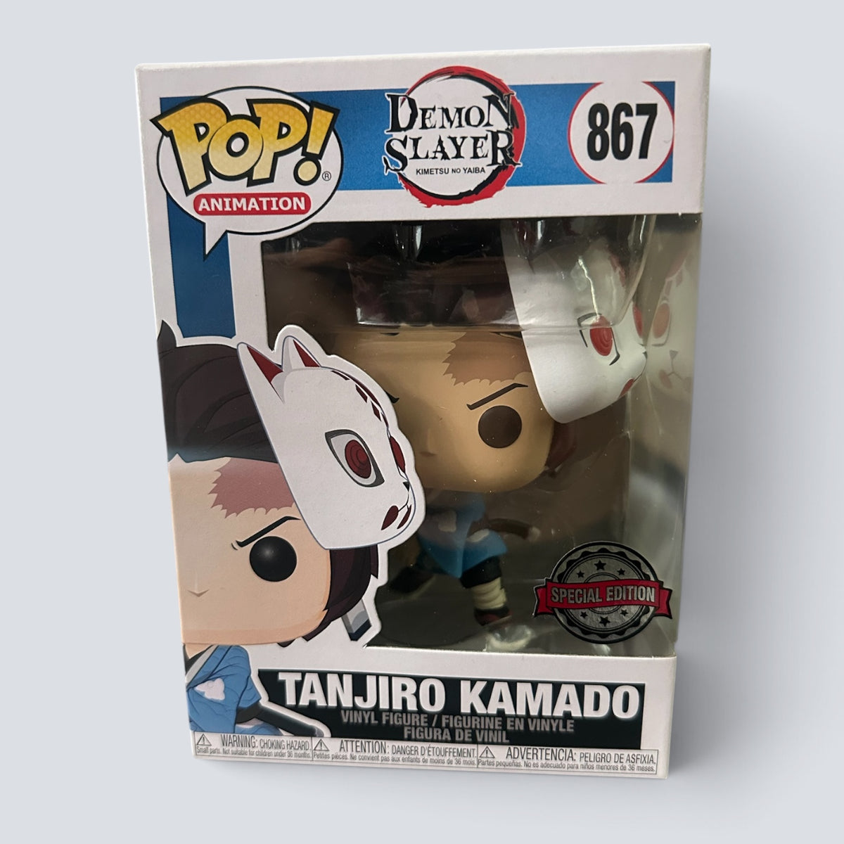 Funko POP! Anime Demon Slayer Tanjiro Kamado Exclusive #867!