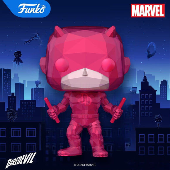 Funko Pop! Marvel Facet Daredevil 60 Years Figure #1386!