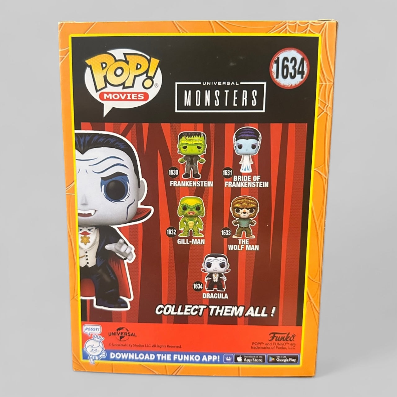 Funko Pop! Movies Universal Monsters Dracula Vinyl Figure