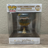 Funko POP! Deluxe Harry Potter Albus Dumbledore with Podium #172!