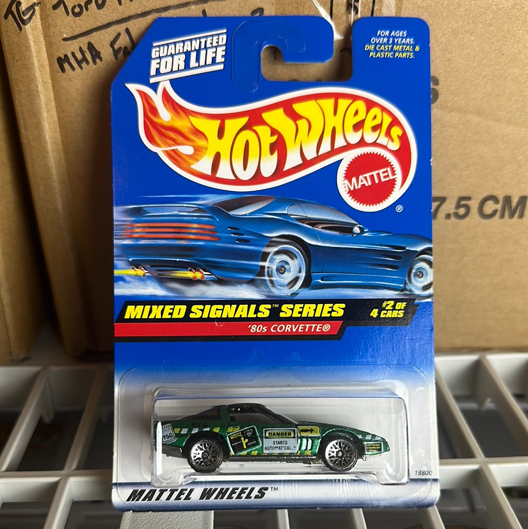 Hot Wheels 1998 Mixed Signals Series '80s Corvette – Lonestar Finds