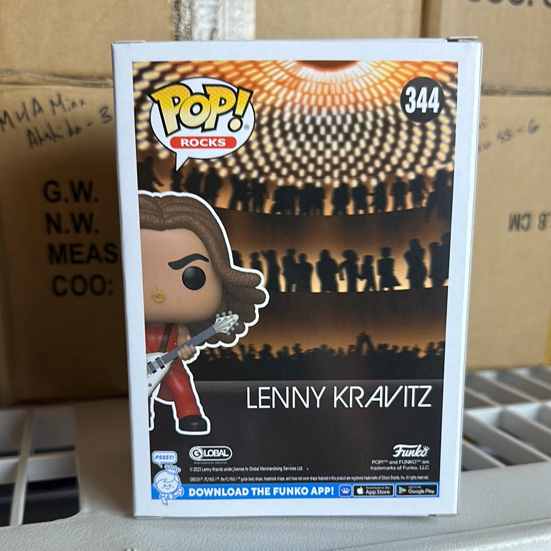 Funko POP! Rocks Lenny Kravitz Figure #344!