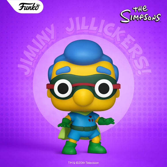 Funko POP! The Simpsons Milhouse as Fallout Boy Figure #1655