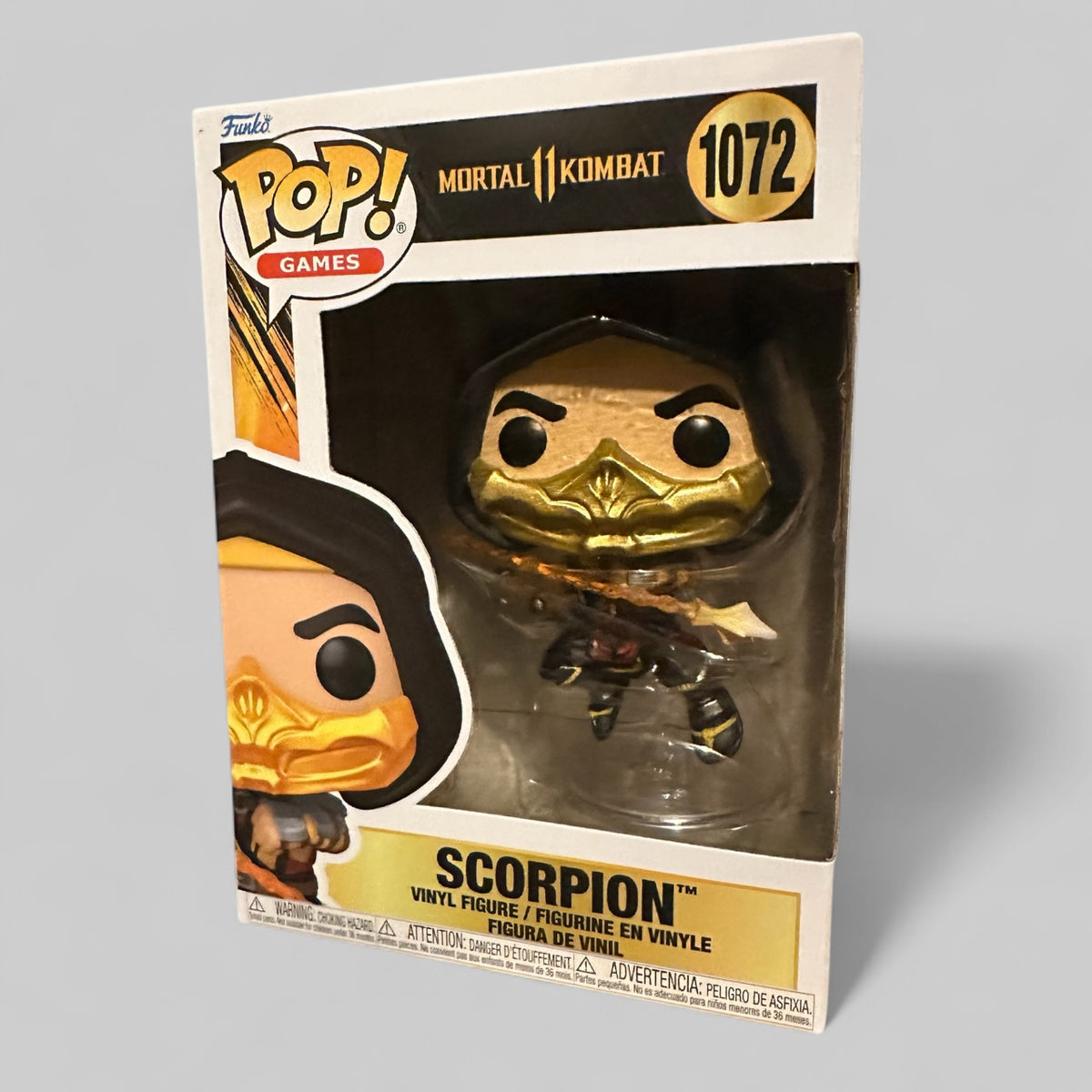Funko POP! Video Games Mortal Kombat 11 Scorpion Fatality Figure #1072!