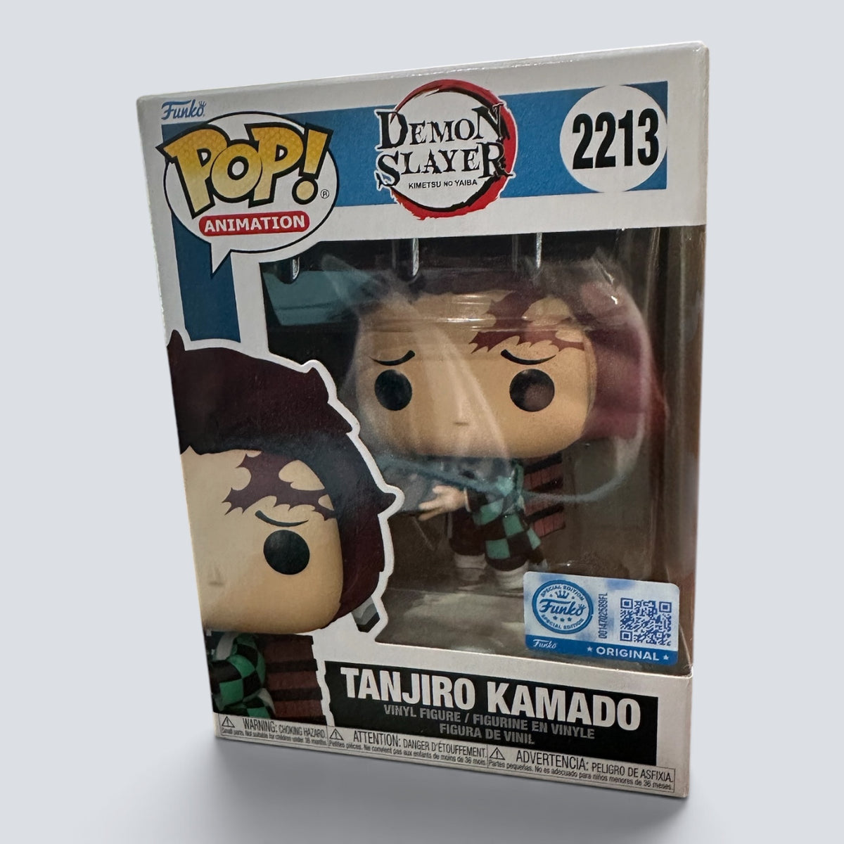 Funko POP! Anime Demon Slayer Tanjiro Kamado with Crow Exclusive #2213!