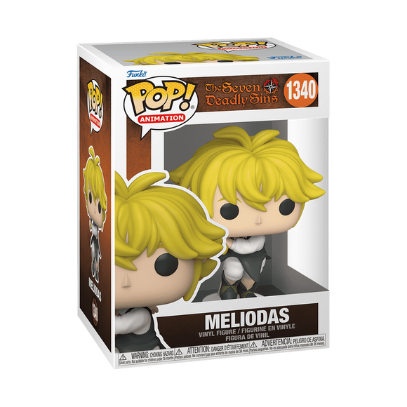 Funko POP! Anime Seven Deadly Sins - Meliodas Figure #1340!