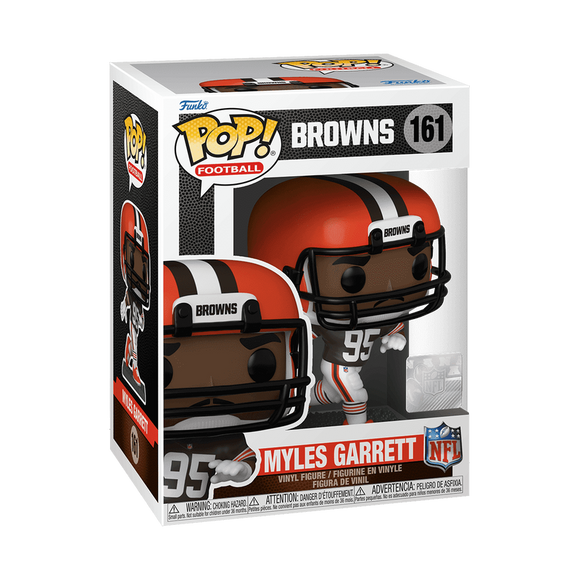 Funko POP! NFL Football Myles Garrett Cleveland Browns Figure #161!