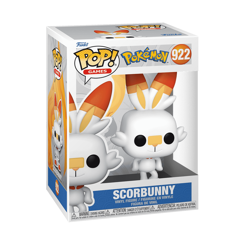 Funko POP! Pokemon Scorbunny Figure #922!