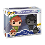 Funko Pop! Disney Peter Pan with Shadow Exclusive 2 Pack Figure