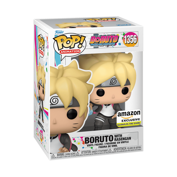 Funko POP! Anime Boruto with Rasengan Glow Exclusive #1356!