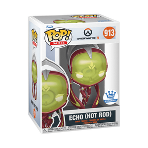 Funko POP! Video Games Overwatch Echo Hot Rod Exclusive #913!