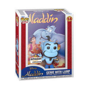 Funko POP! Disney Aladdin VHS Genie with Lamp Exclusive #14!