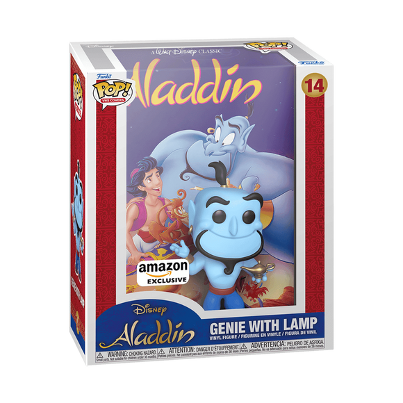 Funko POP! Disney Aladdin VHS Genie with Lamp Exclusive #14!