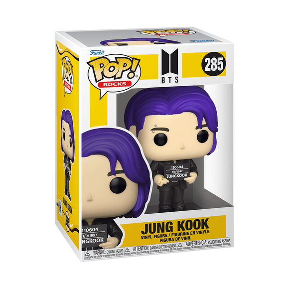 Funko POP! Rocks BTS Jung Kook Butter Music Figure #285!