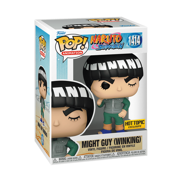 Funko POP! Anime Naruto Might Guy Winking Exclusive #1414!