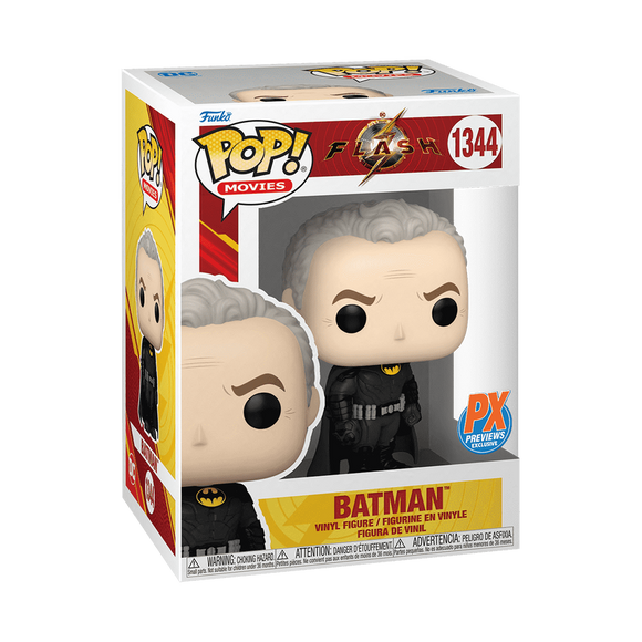 Funko POP! DC Flash - Batman Unmasked Exclusive Figure #1344!