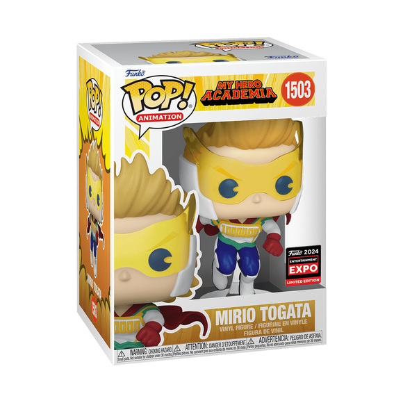 Funko POP! Anime My Hero Academia MHA Mirio Togata Exclusive Figure #1503!