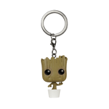 Funko POP! Marvel Guardians of the Galaxy Dancing Baby Groot Keychain!