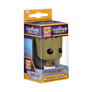 Funko POP! Marvel Guardians of the Galaxy Dancing Baby Groot Keychain!