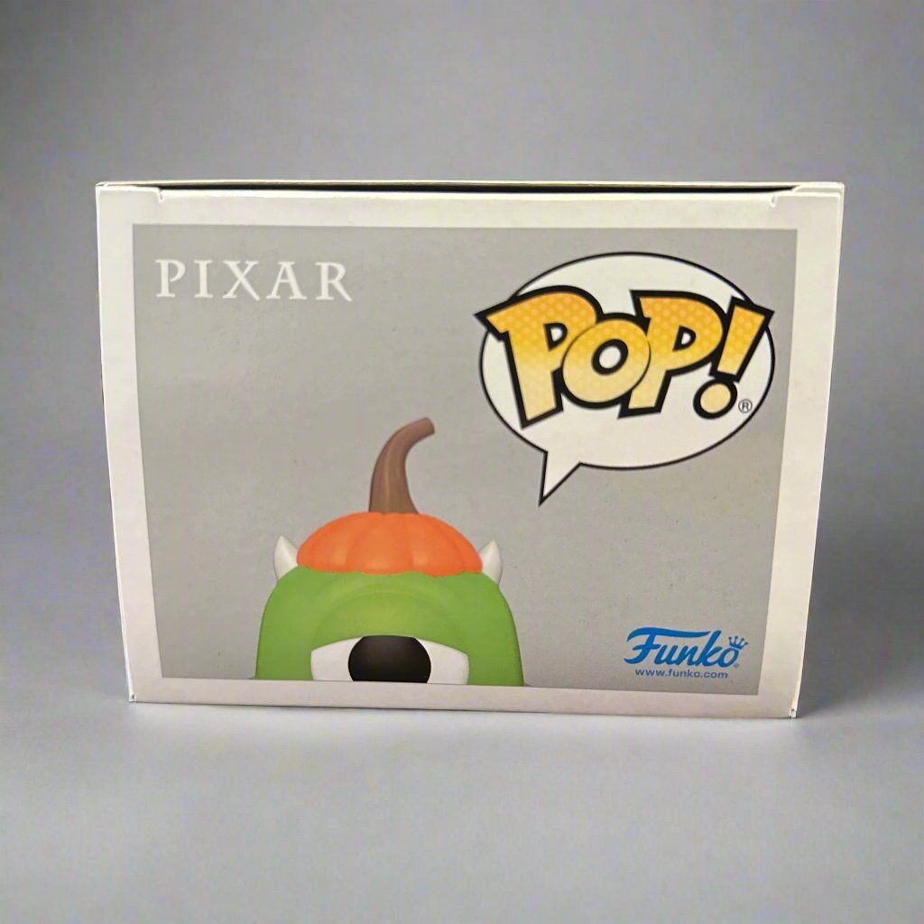 Funko Pop! Disney Monsters Inc Halloween Trick or Treat Pumpkin Mike #1487!