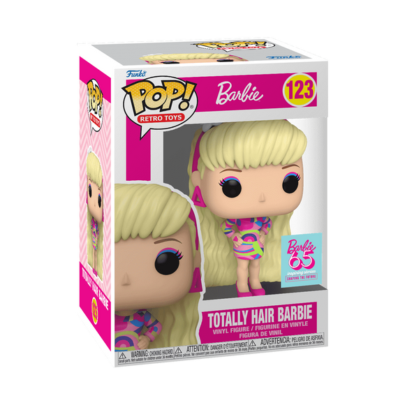 Funko POP! Retro Toys Totally Hair Barbie Figure #123!