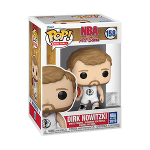 Funko POP! NBA All Stars Dirk Nowitzki Dallas Mavericks Figure #158!