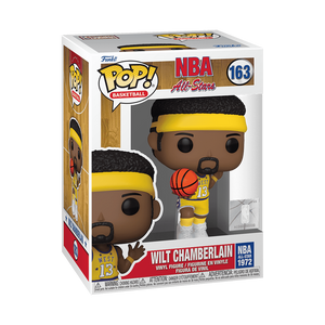 Funko POP! NBA All Stars Wilt Chamberlain Lakers Figure #163!