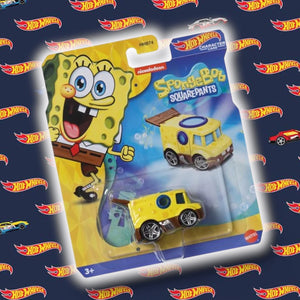 Nickelodeon Spongebob Squarepants Hot Wheels Character Cars